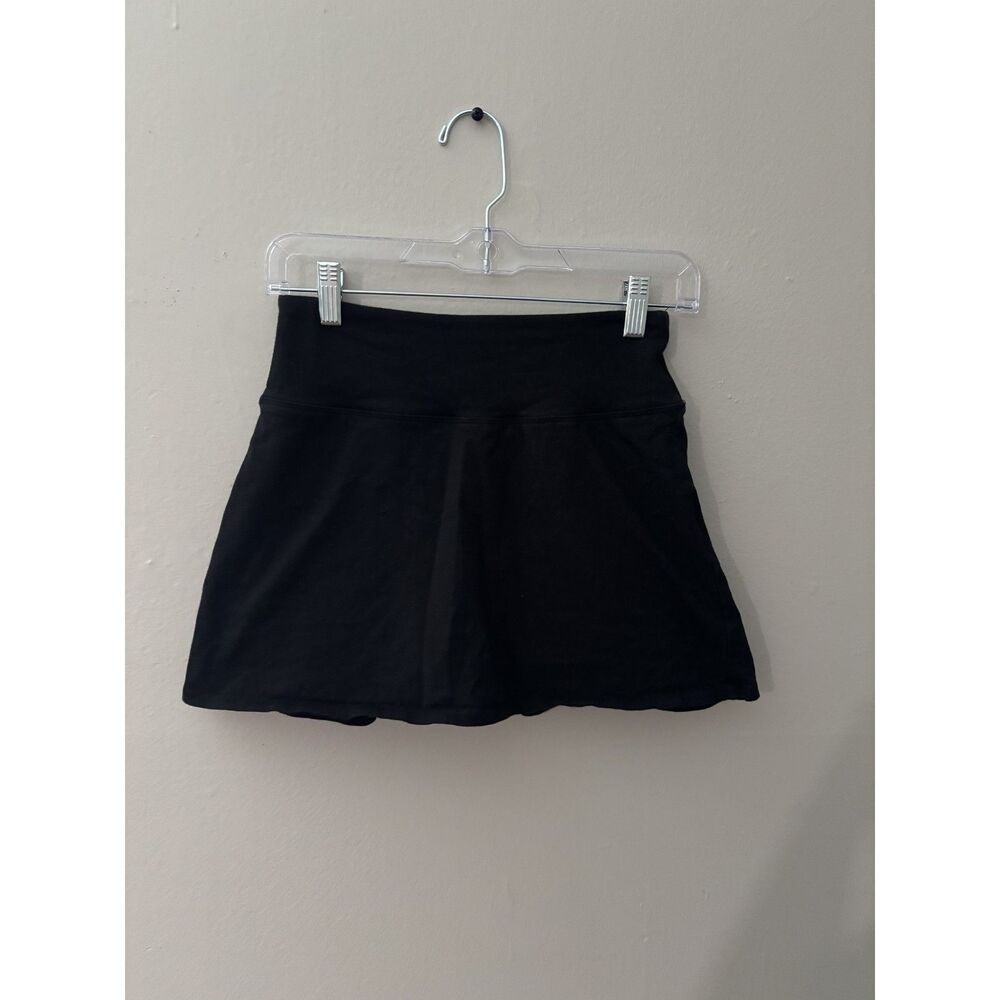 Forever 21 Black High Rise Flowy Skort Size Small